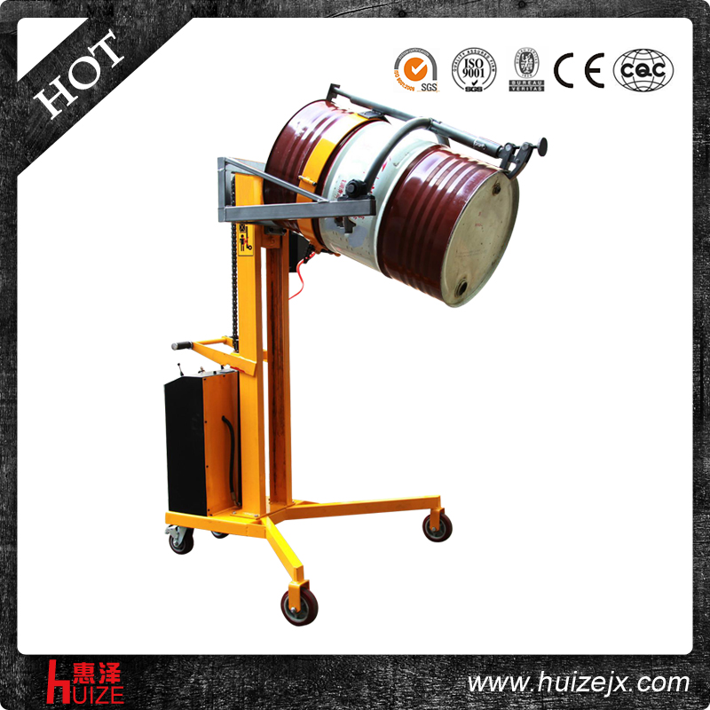 半電動(dòng)油桶車(chē)（直角腿，夾鐵桶翻轉(zhuǎn)）