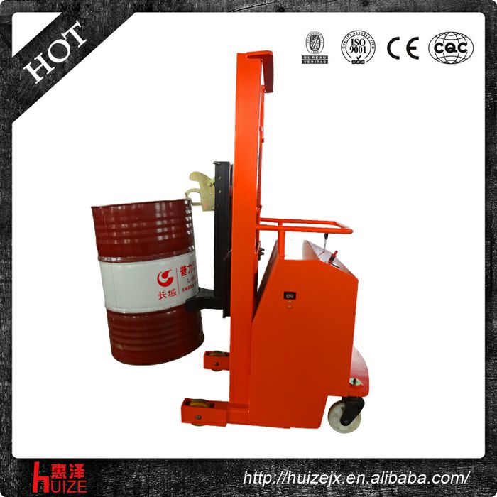 半電動(dòng)配重油桶車（無底腿，只堆垛，不翻轉(zhuǎn)）