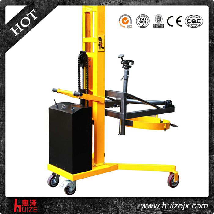 半電動(dòng)油桶車（直角腿，夾鐵桶翻轉(zhuǎn)）2